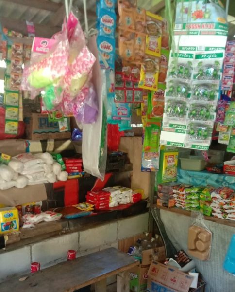 Warung sembako kecil Mama Bilal